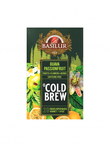 Basilur Cold Brew - Vaisinė arbata Guava Passionfruit 1