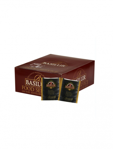 Juodoji arbata pakeliais Basilur SPECIALTY CLASSIC "EARL GREY 1.5g (100vnt.)