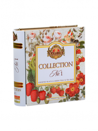 Juodoji ir žalioji arbata Basilur TEA BOOK Collection No.1