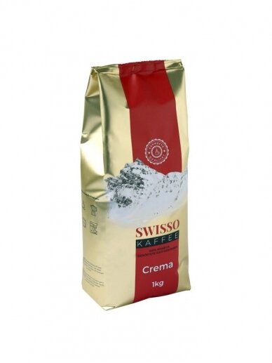 Kavos pupelės Swisso Kaffee Crema 1kg