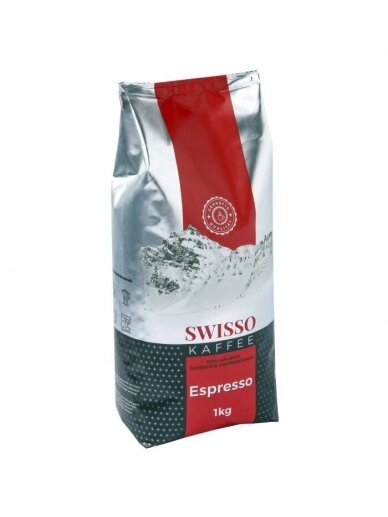 Kavos pupelės Swisso Kaffee Espresso 1kg