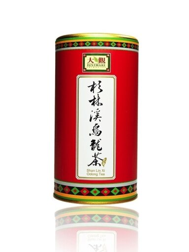 Oolongo arbata JustMake - Shan Lin Xi Oolong Tea 150g. (metal) Oolongo arbata JustMake - Shan Lin Xi Oolong Tea 150g. (metal)