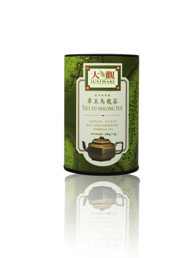 Oolongo arbata JustMake - Tsui Yu Oolong Tea 100g. (metal) Oolongo arbata JustMake - Tsui Yu Oolong Tea 100g. (metal)