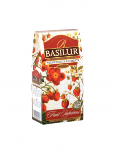 Vaisių arbata Basilur Strawberry & Raspberry, 100 g