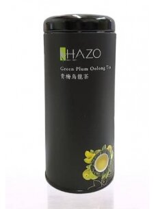 Žalioji arbata HAZO - Oolong Green Plum 100g. (metal)
