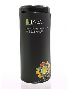 Žalioji arbata HAZO - Oolong sweet mango 100g. (metal)