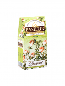 Žalioji biri arbata Basilur ‘’Bouquet’’ WHITE MAGIC  (carton pac.)