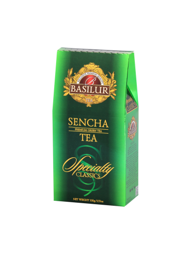 Žalioji arbata Basilur "SPECIALTY CLASSICS" SENCHA 100g. (carton pac.)