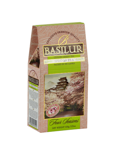Žalioji biri arbata Basilur "4 Seasons''SPRING TEA"  (carton pac.)
