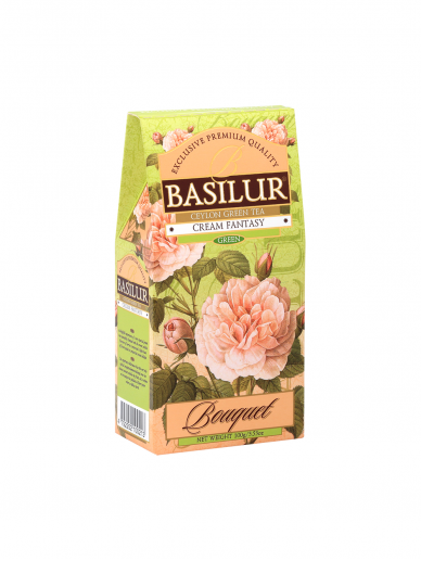 Žalioji biri arbata Basilur ''Bouquet'' CREAM FANTACY  (carton pac.)